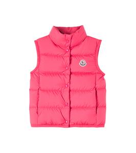 Пуховая жилетка Badia Moncler Enfant, Cherry Pink