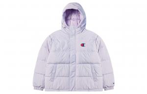 Куртка Champion FW22 C-Logo Down, светло-фиолетовый