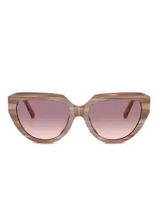 Солнцезащитные очки в геометричной оправе Tiffany & Co, нейтральный