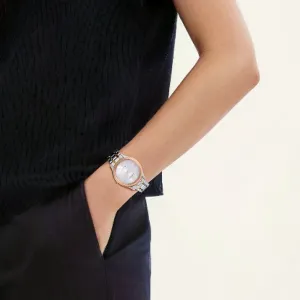 CITIZEN Часы женские Eco Drive Light Powered Quartz Movement на стальном браслете 34 мм