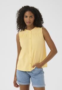Топ KAPAULINE - Blouse Kaffe, светло-желтый