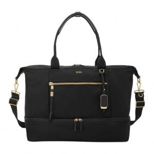 TUMI Нейлоновая дорожная сумка Voyageur унисекс черная