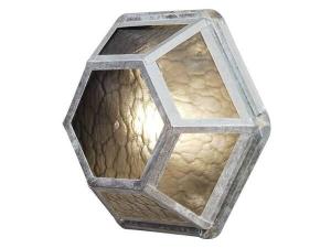 Светодиодный уличный настенный светильник MeineWunschleuchte Landhaus, Silber цвет feuer verzinkt