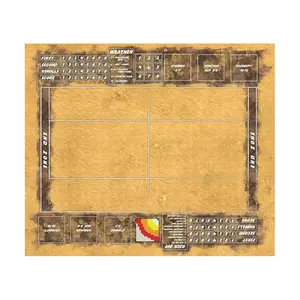 39 x 34 дюйма — песчаная пустыня (резина), Blood Bowl Playmats - Assorted (Lukas Schmidt)