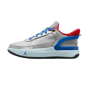 Jordan Детские баскетбольные кроссовки Metallic Silver/Light Red/Glacier Blue/Game Royal Blue
