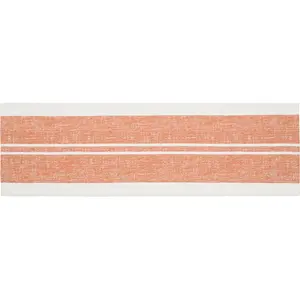 Дорожка на стол Java Gözze, оранжевый/белый