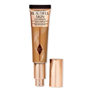 Тональный крем Charlotte's Beautiful Skin Foundation Charlotte Tilbury, 11 Warm (tan deep with warm bronze undertones)