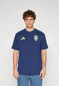 Футболка с принтом svff швеция tiro travel Adidas Performance, Team Navy Blue