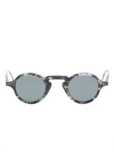 Солнцезащитные очки Thom Browne Eyewear в круглой оправе, серый