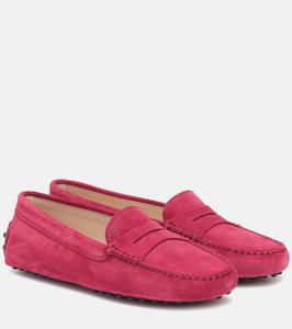 Замшевые мокасины Gommino Tod's, Scarlette