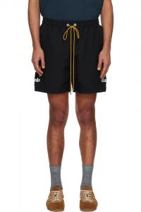 Rhude Черные шорты «Лунный свет»