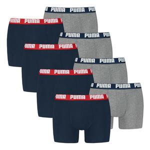 PUMA Мужские боксеры, 8 шт., мягкие, дышащие, Comfort Stretch