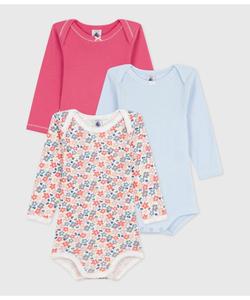 Боди с длинными рукавами (комплект из 3 предметов)