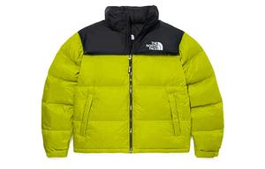1996 Коллекция Пуховик Унисекс Кислотно-Желтый The North Face