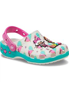 Сабо Crocs, цвет weiß/pink