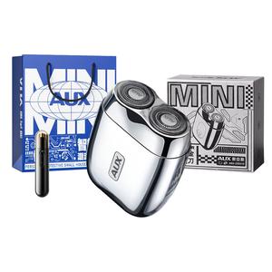 Электрическая бритва DS18 Rotary с двойным лезвием, полностью моющаяся, портативная, сплав AUX