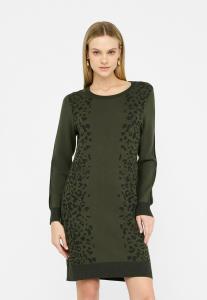 Платье LIU JO ANIMAL PRINT, Olive