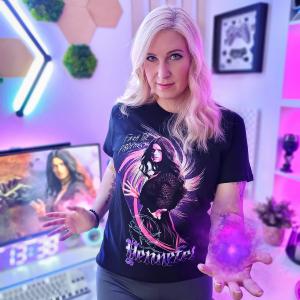 Футболка Ведьмак - Йеннифэр черная