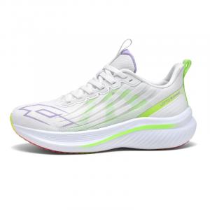 Кроссовки женские с низким верхом белые/зеленые Lotto