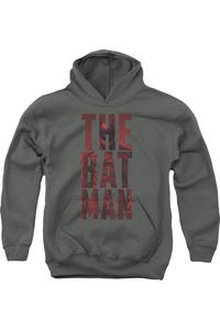 Батмен: Бордовый крестоносец, детская толстовка с капюшоном Gildan