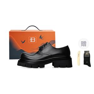 Туфли мужские Men"s Casual Men Low-Top Bosssunwen, черный