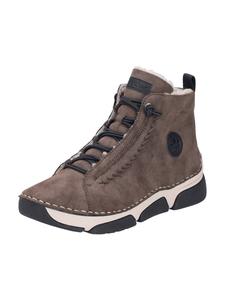 Ботильоны на шнуровке Rieker, Brown