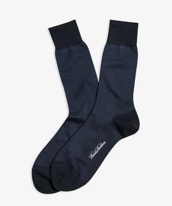 Носки из смесовой хлопковой ткани в клетку «гусиная лапка»