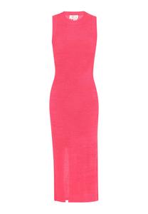 Вязаное платье IZIA Boho, цвет Raspberry