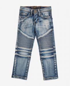 Детские мотоциклетные джинсы для мальчиков, размеры 2T-4T XRAY, Light blue 9613