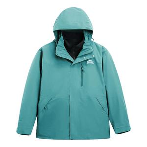 LONSDALE Ветровка утепленная непромокаемая непродуваемая унисекс для походов, Peacock Green