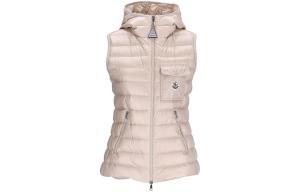 Жилет женский розовый Moncler, розовый