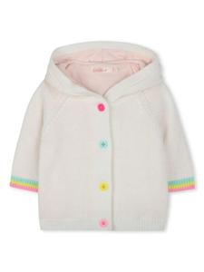 Billieblush кардиган с бантами, белый