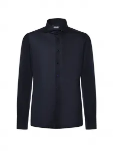 Рубашка на пуговицах Borriello Napoli, синий