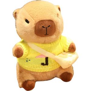 Милая капибара, свитшот рюкзак капибара куклы плюшевая кукла высота 23см Whoops