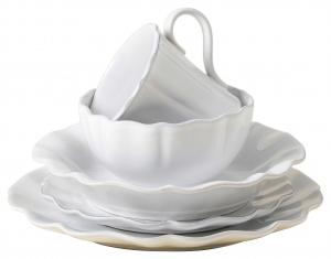 Costa Nova Набор посуды Белый РОЗОВЫЙ 5 предметов 1 человек