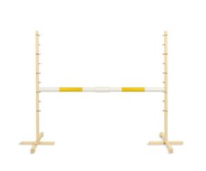 Прыжки с препятствиями для лошади-любителя 160см, высота-120см, ширина 50мм – желтый Super Hobby Horse