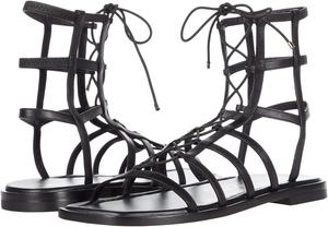 Ботильоны Stuart Weitzman Kora с шнуровкой, черный