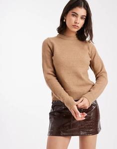 Джемпер New Look с круглым вырезом цвета верблюжьей шерсти