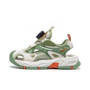 Детские сандалии, устойчивые к истиранию, дышащие, нескользящие Annil, зеленый