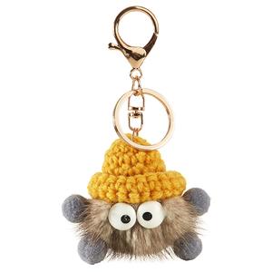 Мягкая подвеска из искусственного меха норки высотой 7 см Bowl