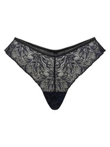 Стринги Erlich Textil Iconic Lace, Mottled Black