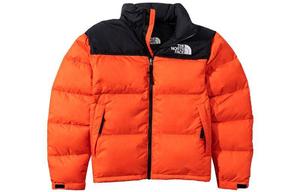 Куртка пуховая зимняя унисекс 1996 Collection яростный оранжевый цвет THE NORTH FACE