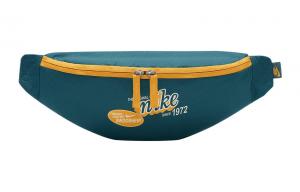 Nike Полиэстеровый поясной рюкзак мужской геод бирюзовый солнечные часы головоломка, Geode Teal Sundial