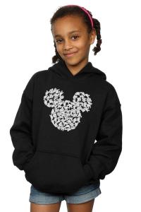 Толстовка с изображением головы рук Микки Мауса Disney, черный