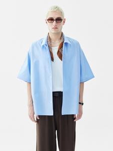 Рубашка на пуговицах Comfort fit VAMOS CLO, синий