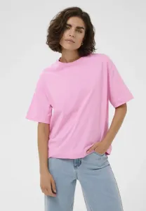 Базовая футболка катомина Kaffe, Pink Frosting