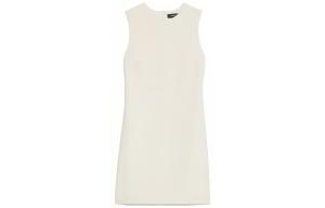 Криповое платье-трапеция THEORY, Ecru