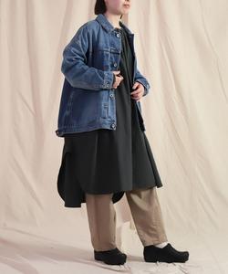 Куртка Amplice из кольцевой джинсовой ткани плотностью 12 унций Brocante, цвет Indigo Blue