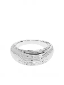 Рифлёное кольцо Audrey Lie Studio, серебристый