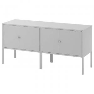 Комбинация шкафа LIXHULT IKEA, 120x35x57 см, серый